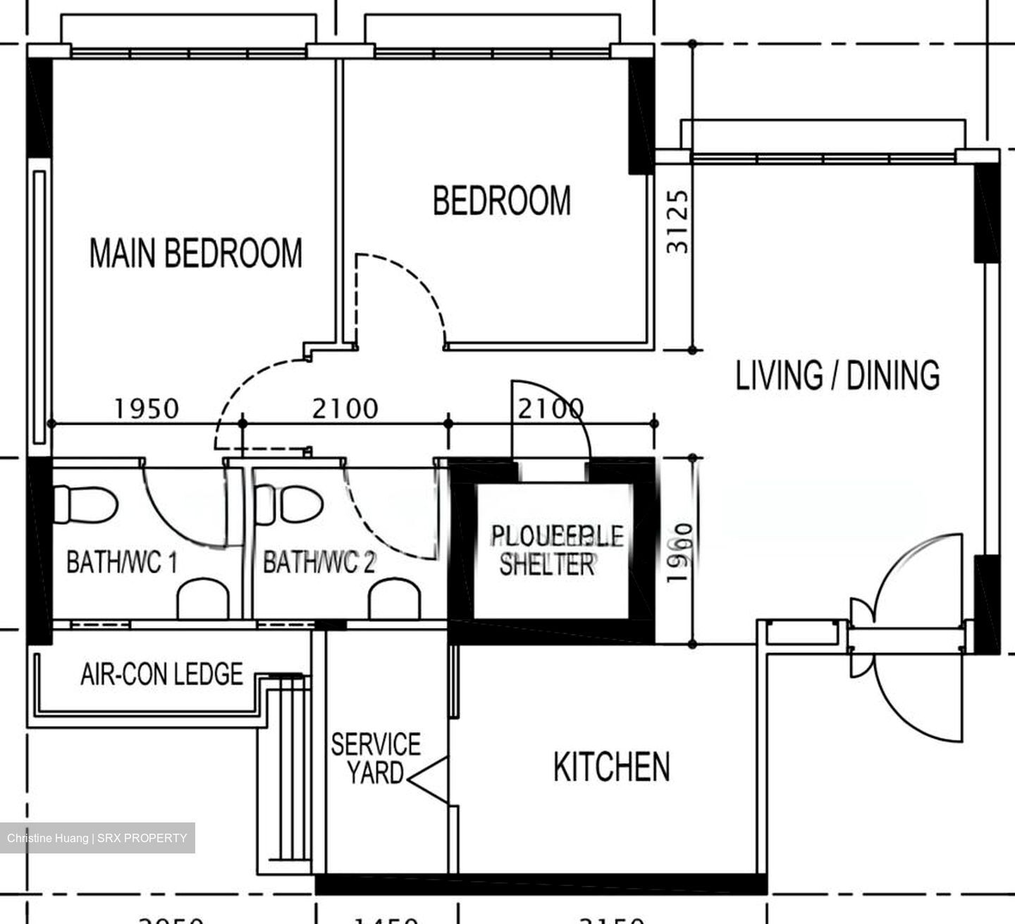Blk 217B Boon Lay View (Jurong West), HDB 3 Rooms #561301141